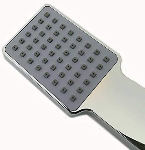 Regadera de mano ABS cromada ahorradora de agua para baño miniatura 6
