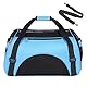 Hundetasche Netzgewebe Atmungsaktiv Katzentransportbox Faltbar Hundetragetasche Waschbar Matte Kleintiertasche Einstellbar Schultergurt Katzentasche Abnehmbar Transporttasche Hunde Katzen Welpen
