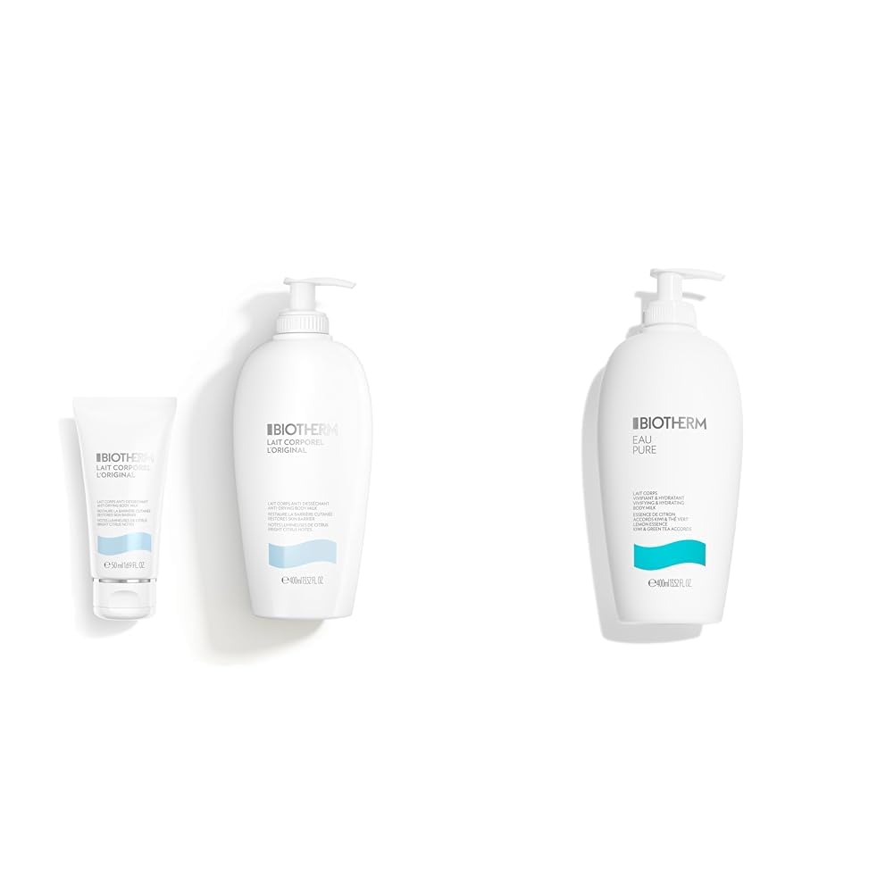 Set Lait Corporel 400ml + Lait Corporel 50ml + Eau Pure Body Milk 400ml