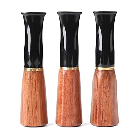 MUXIANG 3 Sizes Rosewood Cigar Mouthpiece Holder BE0151-343G Cover