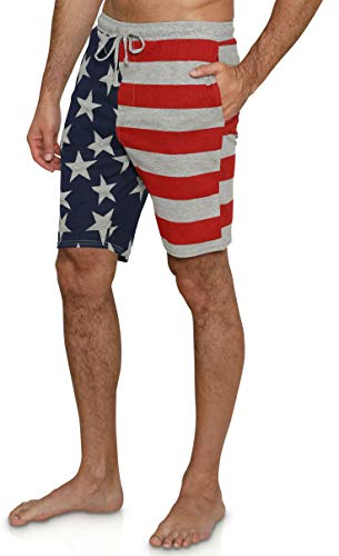 Prestigez Men's American Flag Lounge Shorts or Pants Pajama Bottoms2