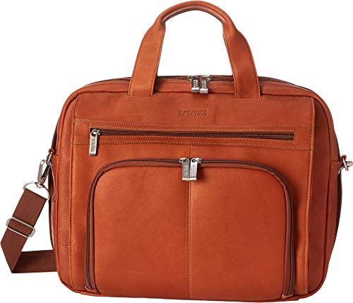 Kenneth Cole Reaction Colombian Leather Briefcase for Men