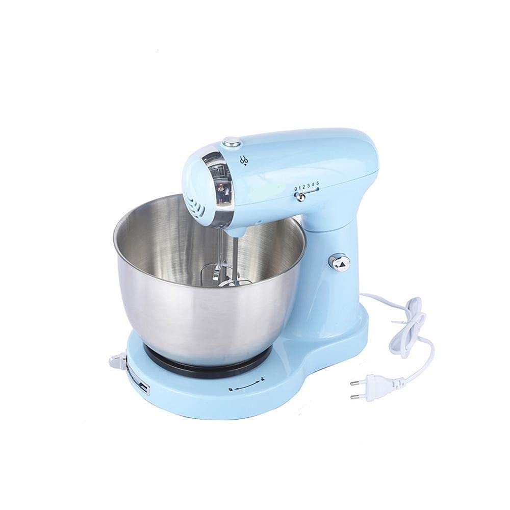 Folca® Electric Multi-function Egg Beater And Dough Maker, Multicolor, 1200W, includes 2 mixer hooks, 2 beater hooks, 1 mixing bowl,1 plastic body machine, instruction manual + 1 pc spatula brush set free (Egg Beater)(3 Months Warranty)-image-14