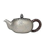 FMOGE Silber Teekanne Sterling Silber Topf Pure Handmade 999 Silber Teekanne Kung Fu Haushaltsfilter Teekanne Nach Japanischer Art
