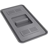 Deckel zu Ersatzeimer 12 L schmal mit Aktivkohlefilter für FRANKE Abfallsorter GARBO. Maße (LxBxH): 29,2 x 13,9 x 2 cm.