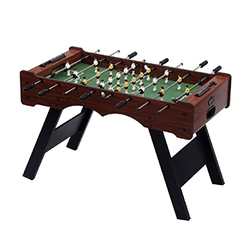 Klappbarer Tischfußball, Miniatur-Bodenspiele, Tisch, 48-Zoll-Fußballtisch mit Mini-Fußball, Punktezähler, Indoor-Fußballtischspiel, ideal für Kinder, Familienabende, Spielzimmer, Bars, Partys