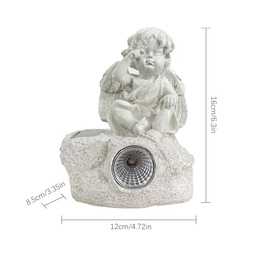 Petites figurines d'ange pour cimetière et lieu de recueillement - 6
