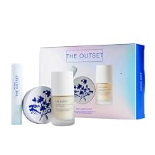 The Outset Hero Edit Skincare Kit, Hydrating Barrier Repair Set with Prep Serum, Barrier Balm & Lip Oasis, Clean Beauty for Dry, All Skin Types, Vegan, GlutenFree, FragranceFree Daily Routine