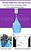 Dergik Disposable Diaper Bag for Baby, Diaper Sacks Cover the Incontinence Odor Really, Fresh Light Baby Powder Faint Scent, 540 Counts 180 Bags, Blue
