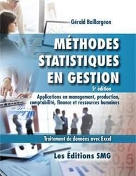 Paperback Methodes statistiques en gestion (+ brochure de synthese) (5. ed.) [French] Book