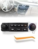 Flecto 599-268 A/C Heater Climate Control Module - HVAC Switch Panel, Compatible with 1998-2000 Honda Accord, 1998-2004 Honda Odyssey Replace# 79600-S84-A01ZA, Restores HVAC Blower & Temp Control
