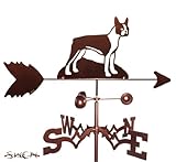 SWEN Products Boston Terrier Dog Weathervane
