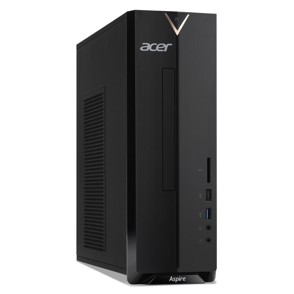 acer Aspire XC-840 - Ordenador PC Sobremesa (Intel Celeron N4505, 8GB RAM, 512GB SSD, Intel UHD Graphics, Windows 11 Home) Negro