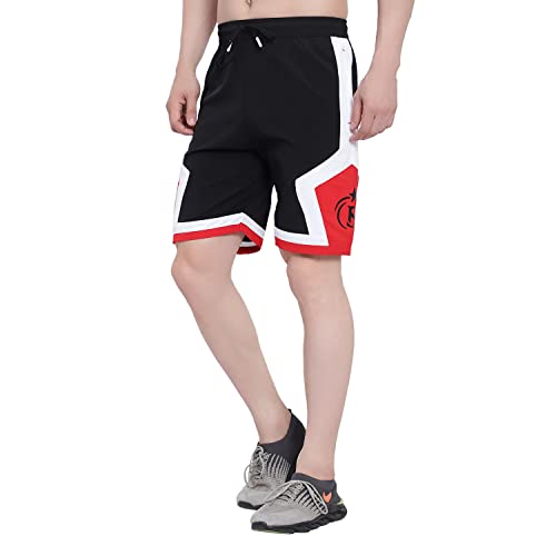 Image of BLUE STAR SHARK NS Lycra Sport Shorts for Men |Goa Shorts for Men | Running Shorts for Men | Regular Shorts for Men