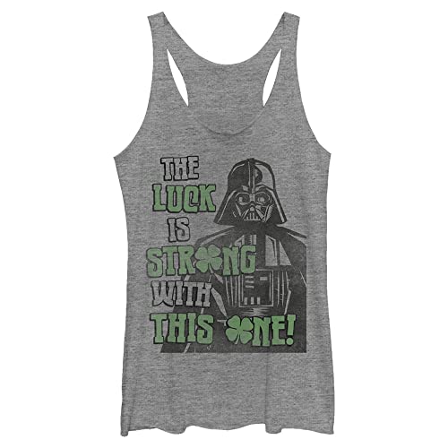 Camisa Star Wars mujer buena suerte camiseta friki negra de manga corta