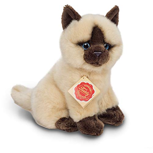 Preisvergleich Produktbild Teddy Hermann 91824 Siamkatze sitzend 20 cm