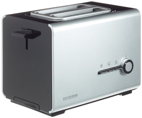 Severin AT 2519 Automatik-Toaster 900 W, silber/schwarz