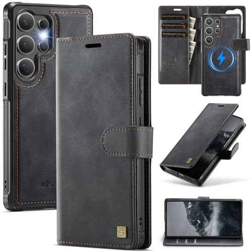 Image of ONETHEFUL Folio Case for Samsung Galaxy S26 Ultra 6.9", Black