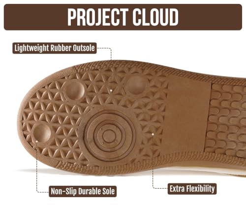 Image of Project Cloud Non-Slip Fashion Sneakers for Women, Lace-Up Shoes