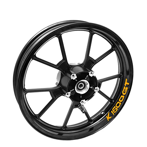 Autocollants de roue pour BMW K1600GT et GTL design bandes réfléchissantes de jante moto sport