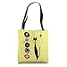 Retro Mid Century Modern Kitty Cat & Kabob Design Tote Bag