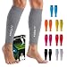 NEWZILL Compression Calf Sleeves (20-30mmHg) for Men & Women - Perfect Option to Our Compression Socks - for Running, Shin Splint, Medical, Travel, Nursing, Cycling (S/M, Solid Grey)
