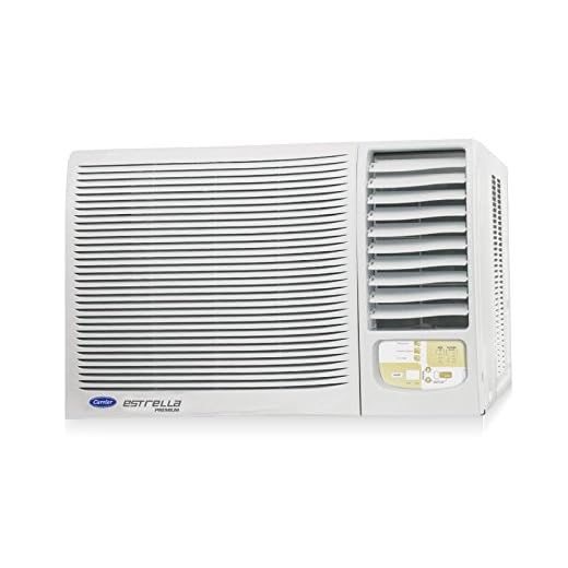 Carrier 18K Estrella Premium Window AC (1.5 Ton, 5 Star Rating, White, Copper)
