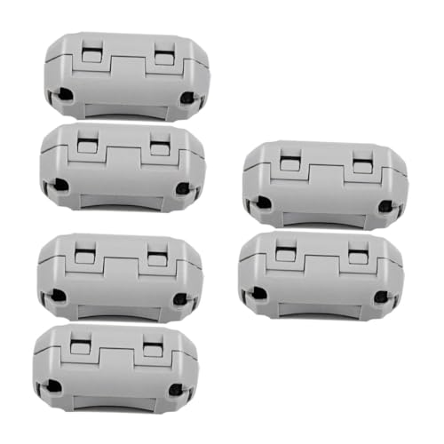 SOLUSTRE 6pcs Electrostatic Duster for Printer Cleaning Kit Filters Crack Resistant Dust Removal Grey