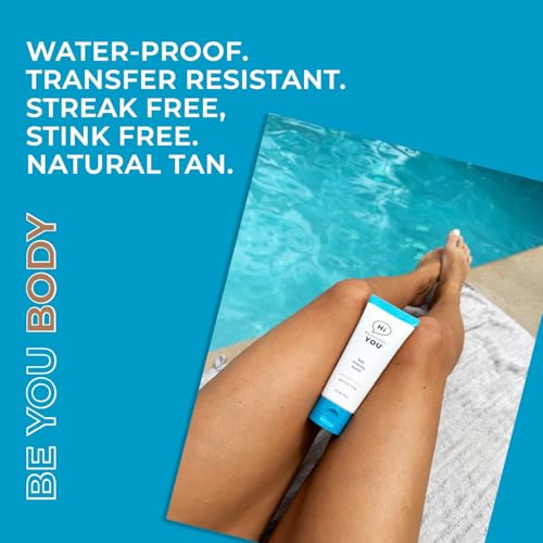 From the Creator of per-fekt beauty, Body & Leg Perfecting Bronzer | Instant, Healthy, Waterproof, Wash Off. DHA Free | Natural Looking Tan, Transfer Resistant | No Orange Skin, No Stink, No Streak. - Image 6