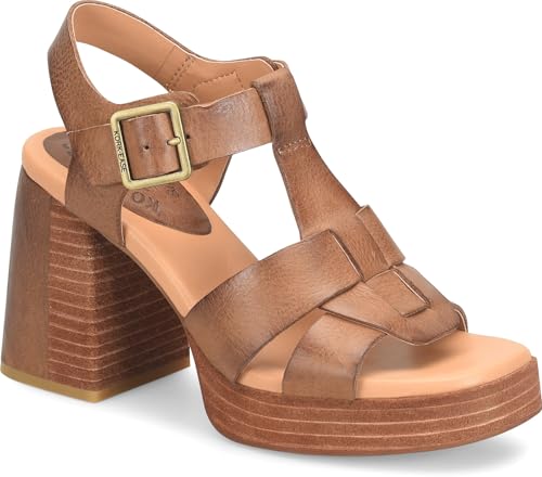 KORK-EASE Women's Maxi Heeled Platform Sandal