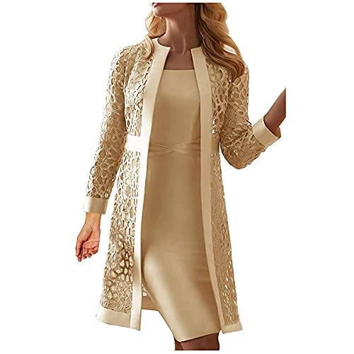 Zilosconcy Elegante+Abendkleider Damen ab 60 Kleid für Brautmutter...