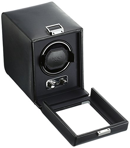Wolf 270002 Heritage Single Watch Winder With Cover, Black #TOP1