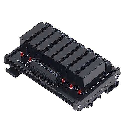 Module de relais à 8 canaux Ausla en résine ABS pour une isolation totale et sortie 24-480V CA