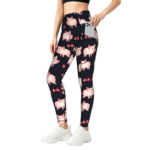 Leggings rojos con bolsillos: olvídate de perder tus cosas al entrenar