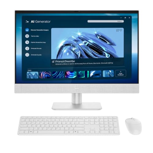 Dell 27�I�[���C�������f�X�N�g�b�v�R���s���[�^�^�b�`�X�N���[���AIntel Ultra 7 355(8�R�A)�A32GB DDR5-5600MT/s�A2TB SSD�A27�C���`FHD WVA�f�B�X�v���C�A�y���T�|�[�g�AWin 11 Pro�AWi-Fi 