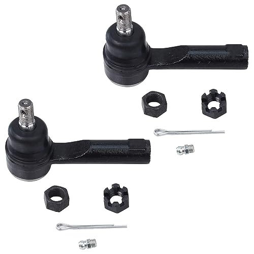 Image of Detroit Axle - 12pc Front End Suspension Kit for 1998-2001 Nissan Altima 1999 2000, 2 Lower Control Arms w /Ball Joints, 4 Front & Rear Sway Bar Links, 4 Inner & Outer Tie Rods, 2 Boots Replacement
