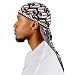 Superstitch Ultra Silky Durag x WavebuilderÂ |Â 30+ Styles Premium Designer Durags for Men | 360 WavesÂ | Red and White Spray Can Pattern (Red Mist)