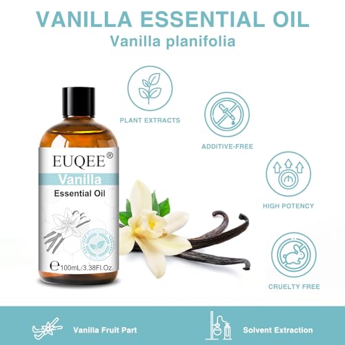 Aceites Esenciales de Menta y Vainilla EUQEE 118 ml + 100 ml miniatura 4