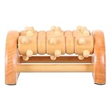 Tofficu Fußmassagegerät mit Rolle zur Schmerzlinderung der Durchblutung Manuelles Pediküre Massagegerät für Fußpflege und Entspannung Zuhause