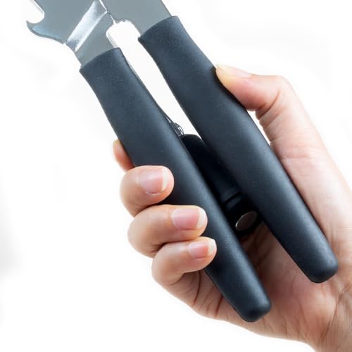 Vwmyq Manual Can Openers Heavy Duty Swing Away Commercial Long Big Handle Can Opener With Crank,Black thumb #4