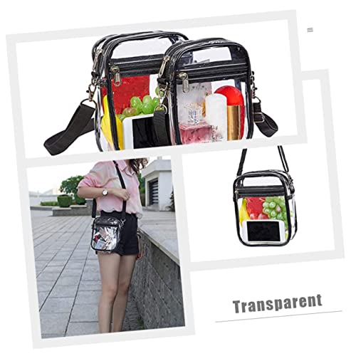 VANZACK Crossbody Bag Multi-purpose Lanyard Pouch for Outdoor Use Small Pvc Single-shoulder Wallet for Phone Cards and3