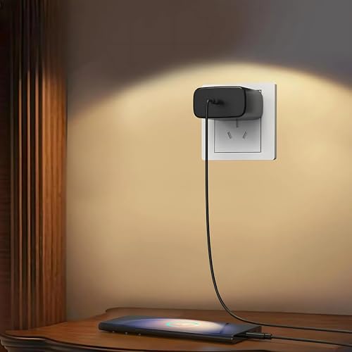 Image of 25W C-Type Super Fast Adapter (2025 Model) Compatible with Samsung Galaxy S /A /M /F /Z Series | Super Fast Charger Adapter for S24 /S23 / M05 /M06 /M16 /M35 /M56 / F15 /A15 /F06 /F34 /F14 /F54 / A35 /A55 /A56 (Black)