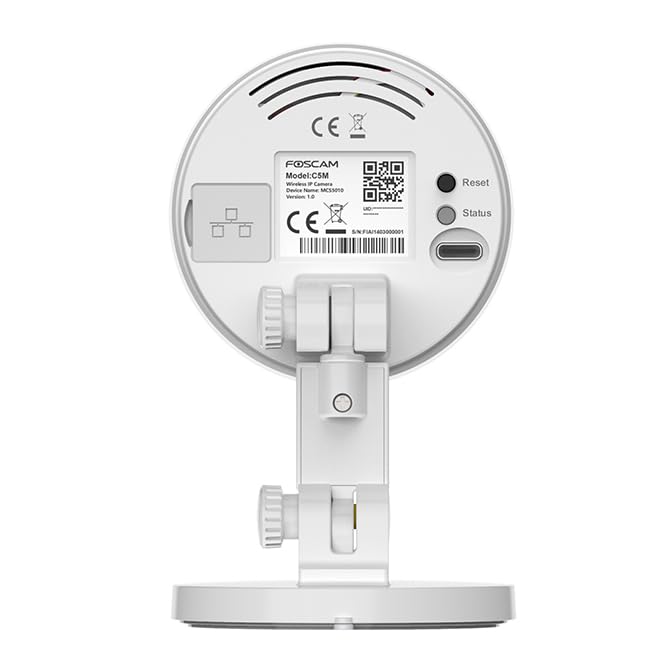 Foscam X5, 5MP WiFi camera met AI Persoonsdetectie Zwart