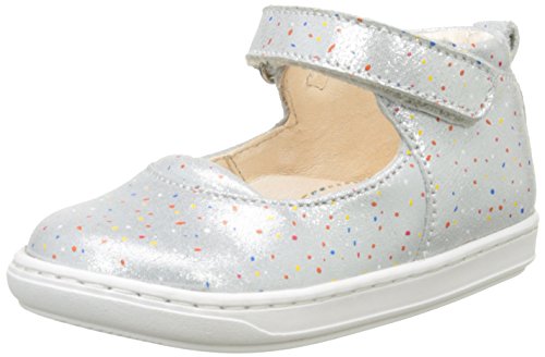 Shoo Pom Bouba Bal Sandal, Bottes Bébé Fille, Argent (Silver), 24 EU