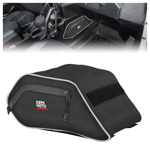KEMIMOTO Storage Bag UTV Console Bag Compatible with Polaris General 1000/4 1000/ General XP 1000 2016 2017 2018 2019 2020 2021 2022 2023 2024 2025 2026