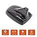 Car Roof Shark Fin Antenna Cover Cap Trim Fit for Maserati Ghibli Quattroporte 2017-2024, Car Exterior Decoration Accessories (Carbon Fiber Pattern)