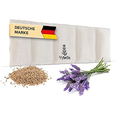 Vybelle® Körnerkissen 5-Kammer Wärmekissen Mikrowelle Dinkelkissen Cover