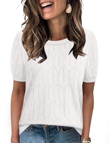 Plus Size Spring Clothes for Women White T Shirts Work