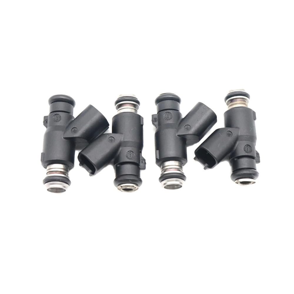 Car Petrol Injector 4pcs 96487553 Car Fuel Injector Nozzle for for Aveo for Aveo5 06-08 for Pontiac for Wave 05-08 for Wave5 05-07 1.6L