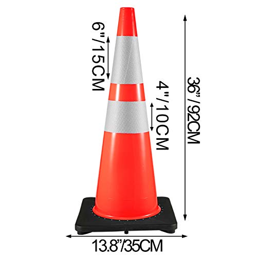 Vevor 6P TRAFFIC CONE 36 6Pack 36 Inch Traffic Cones thumb #1